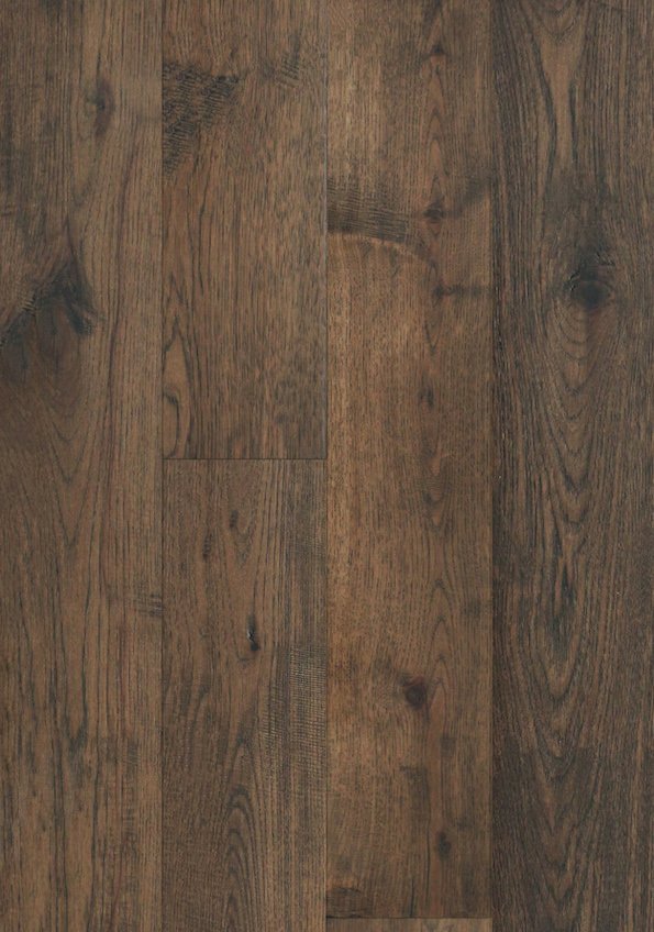 Smoked Tree Trunk Brand Surfaces Engineered Hickory