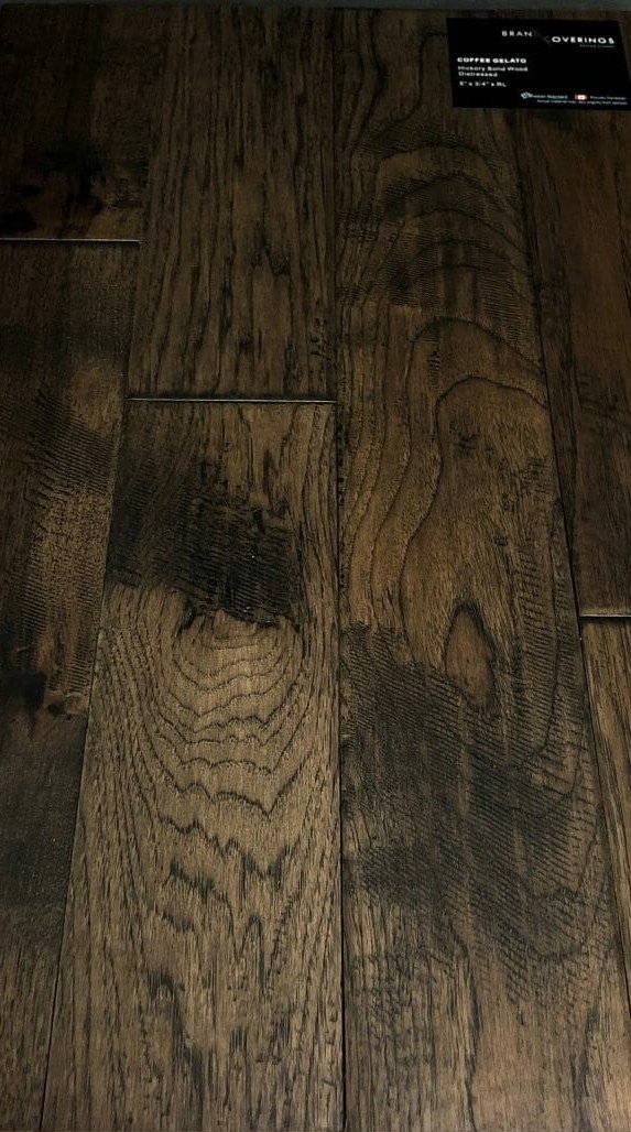 Coffee Gelato Brand Coverings Solid Hardwood Hickory