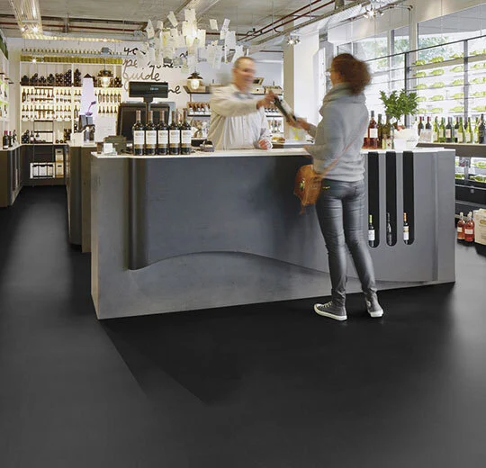 Flooring Store in Kitchener Waterloo Region | Petun Flooring | Forbo Marmoleum Decibel On Order – 332335 BlackWe supply your flooring needs and install them for youForbo Marmoleum Decibel On Order - 332335 BlackForbo Marmoleum Decibel On Order – 332335 Black Forbo Marmoleum Decibel On Order - 332335 Black