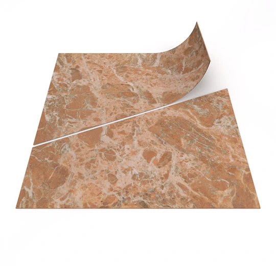 Forbo Allura Dryback Material - 63788DR5 Peach Marble Trapezoid