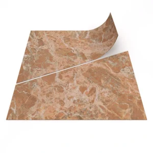 Forbo Dryback Material - 63788DR7 Peach Marble Trapezoid