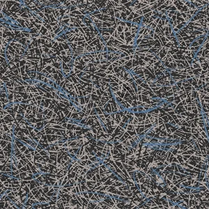 Forbo Flocked Created By Starck - 313004 Vortex Blue A3