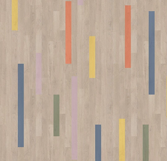Forbo Flooring Vinyl Sheet Wood - 36942 Colourful Planks