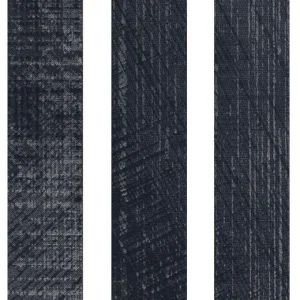Forbo Flotex Flooring Refract Planks - 137001 Refract Obsidian