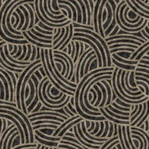 Forbo Flotex Hospitality Statement - 262101 Mandala Black Jack