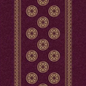 Forbo Hospitality Geometric - 251303 Chantilly Border Fig