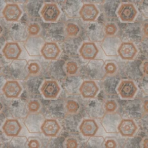 Forbo Hospitality Geometric - 255105 Enigma Large Rust