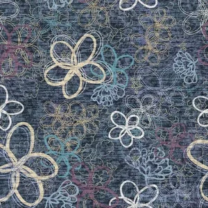 Forbo Hospitality Leisure Floral - 241001 Bloom Navy