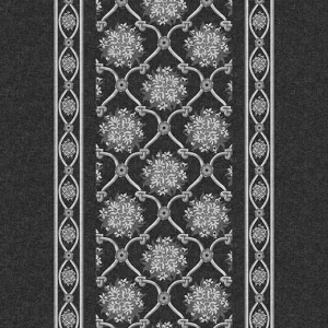 Forbo Hospitality Leisure Floral - 253202 Chambord Border Lilly