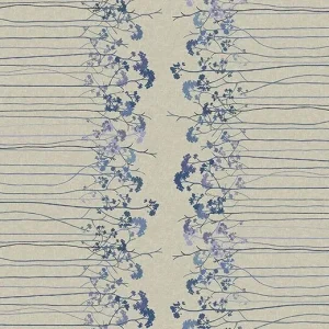Forbo Hospitality Leisure Floral - 254203 Elder Border Blueberry