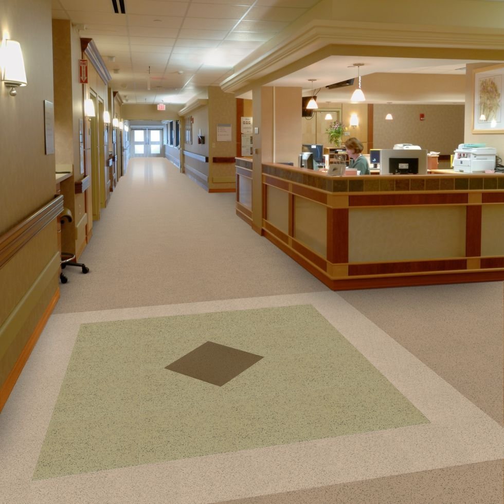 52155 Forest Moss VCT Tile Armstrong Flooring - Image 3