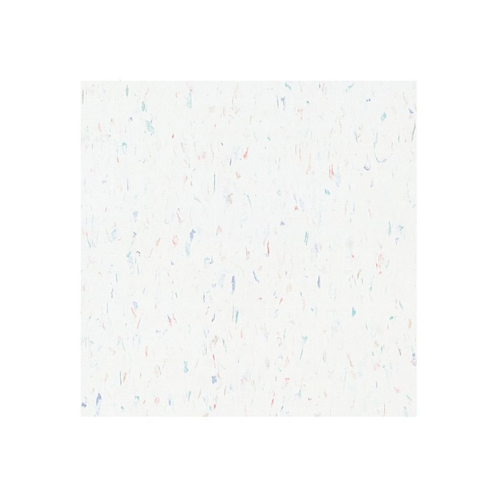 52500 Carnival White VCT Tile Armstrong Flooring