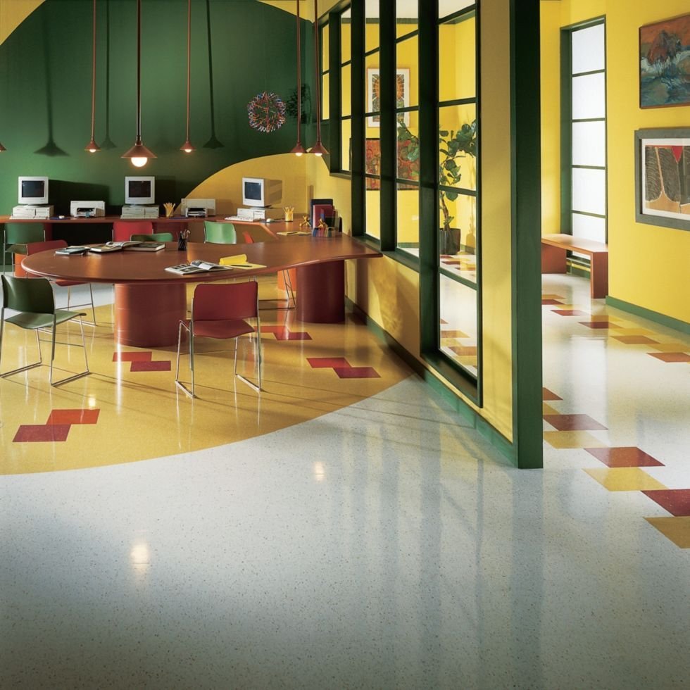 52514 Jubilee White VCT Tile Armstrong Flooring - Image 2