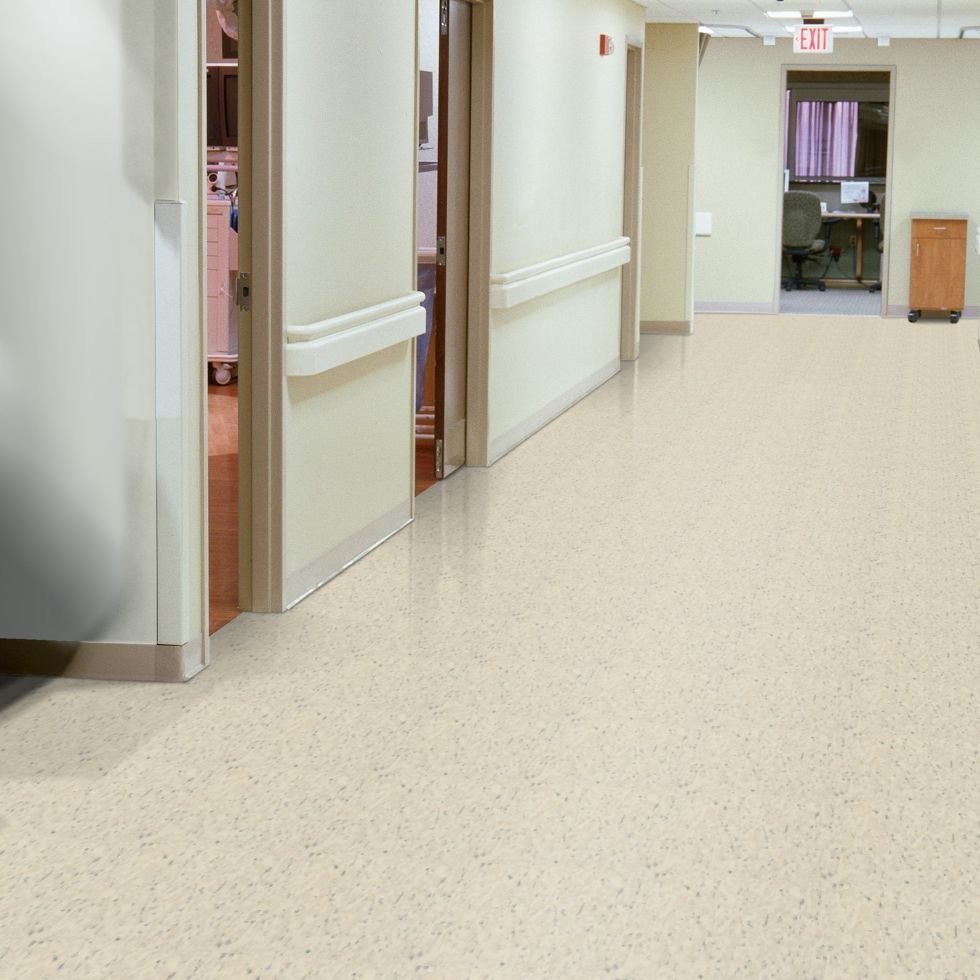 52520 Faire White VCT Tile Armstrong Flooring - Image 2