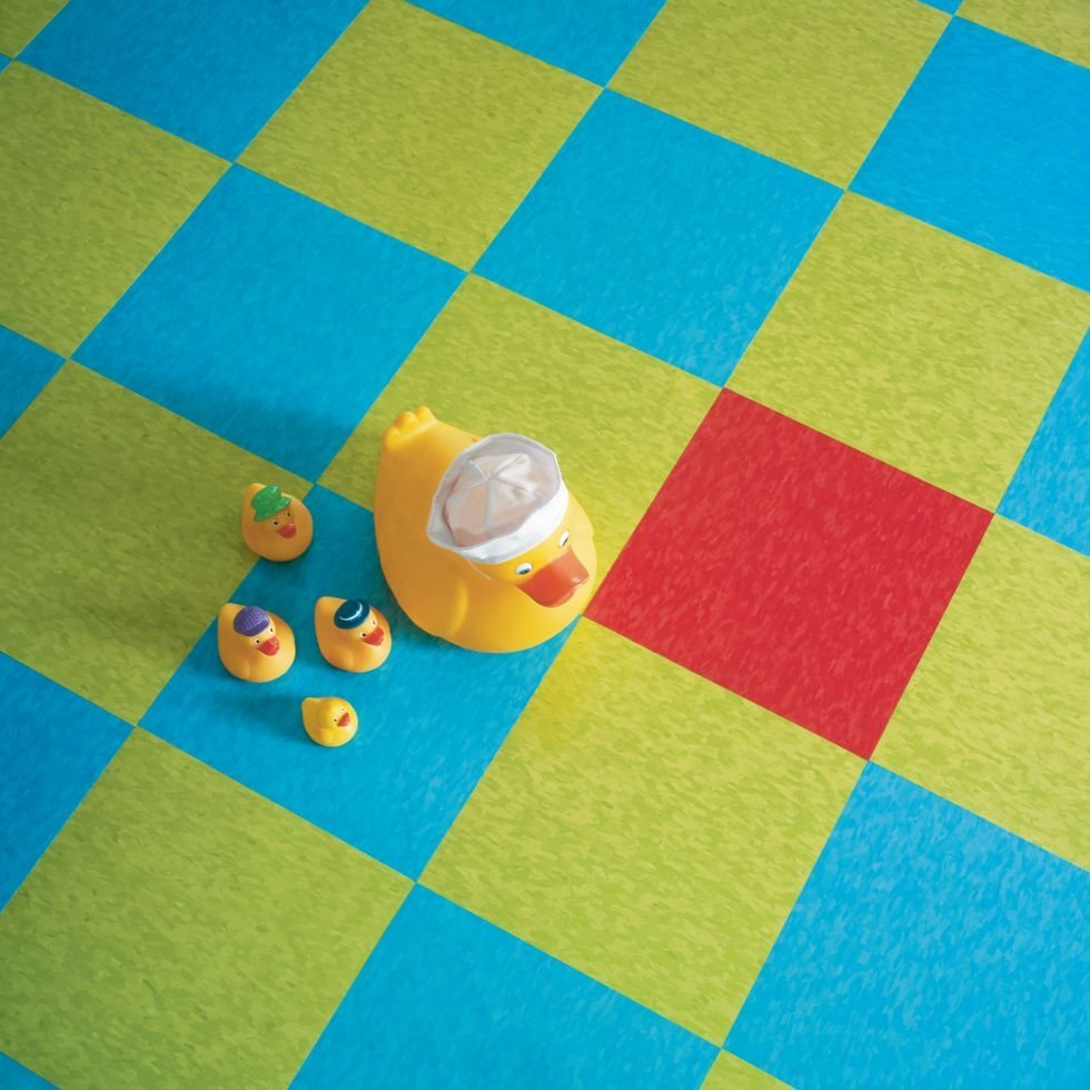57517 Bodacious Blue VCT Tile Armstrong Flooring - Image 2