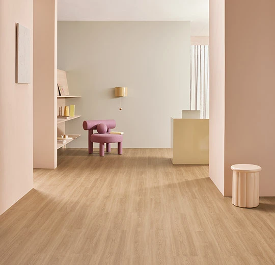 Forbo Allura Decibel Wood - 5313AD8 Golden Smooth Oak
