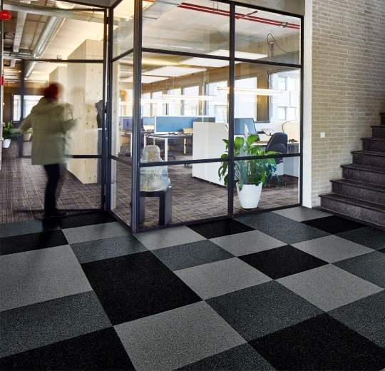 Forbo Canada Matting Coral Brush - 5730 Vulcan Black