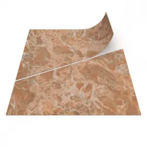 Forbo Dryback Material - 63788DR7 Peach Marble Trapezoid