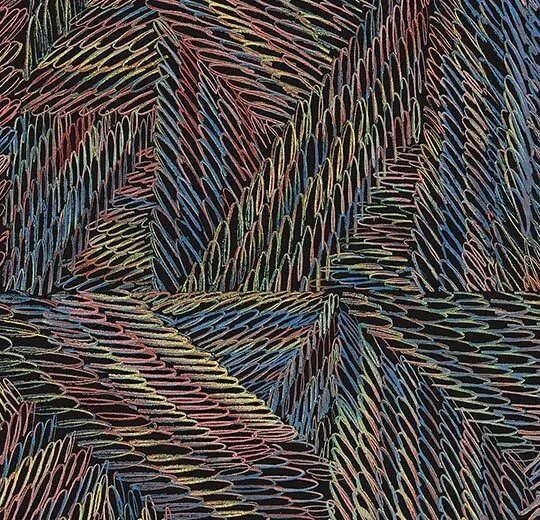 Forbo Flocked Created By Galeote - 340005F Patchwork Carboncillo