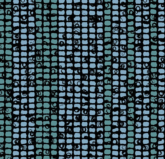 Forbo Flocked Flooring By Tibor - 980411 Mosaic Marine Stripe