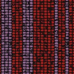 Forbo Flocked Flooring By Tibor - 980412 Mosaic Raspberry Stripe