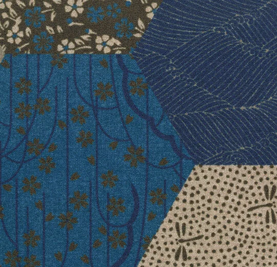 Forbo Flooring FR Rail - 200002FR Ecosystems Kimono Blue