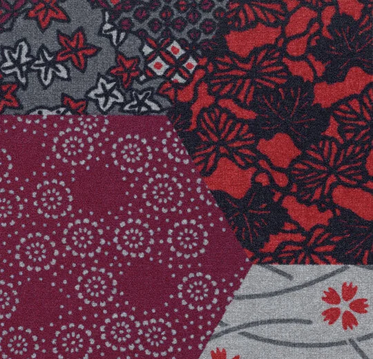 Forbo Flooring FR Rail - 200003FR Ecosystems Kimono Red