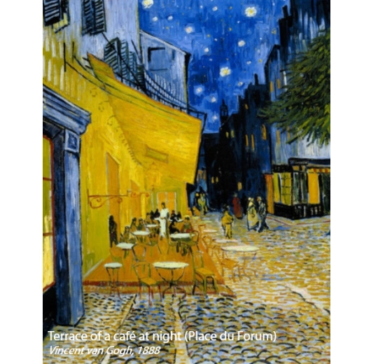 Forbo Flooring FR Rail - 944FR Van Gogh Terrace At Night