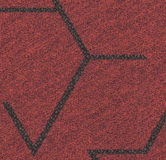 Forbo Flooring Triad Planks - 131001 Triad Red