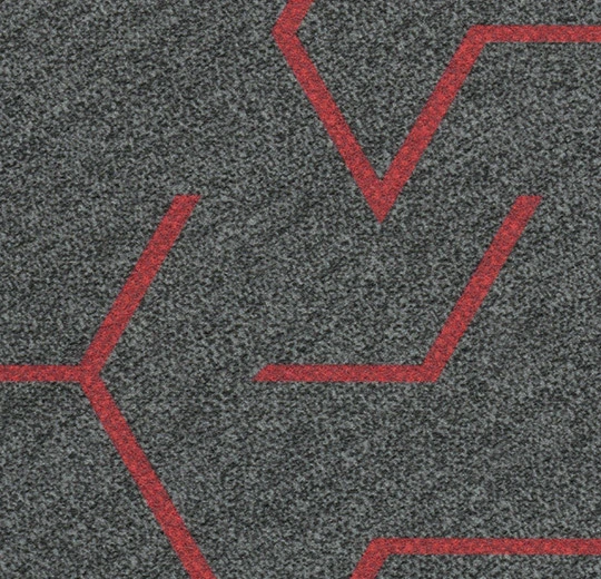 Forbo Flooring Triad Planks - 131011 Triad Red Line