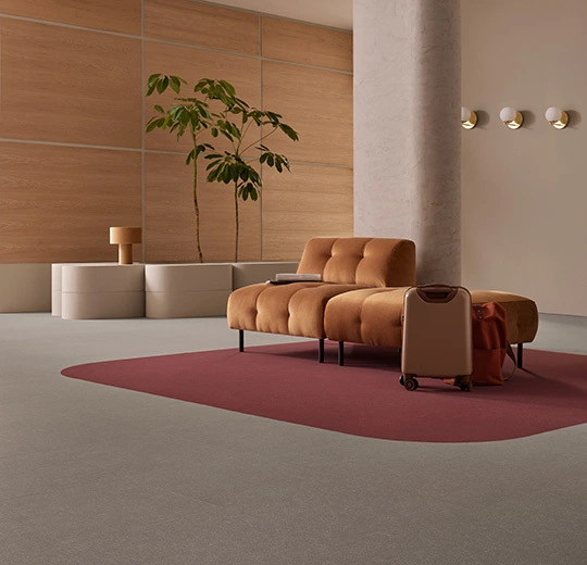 Forbo Flotex Flocked Flooring - S246017-T546017 Metro Berry
