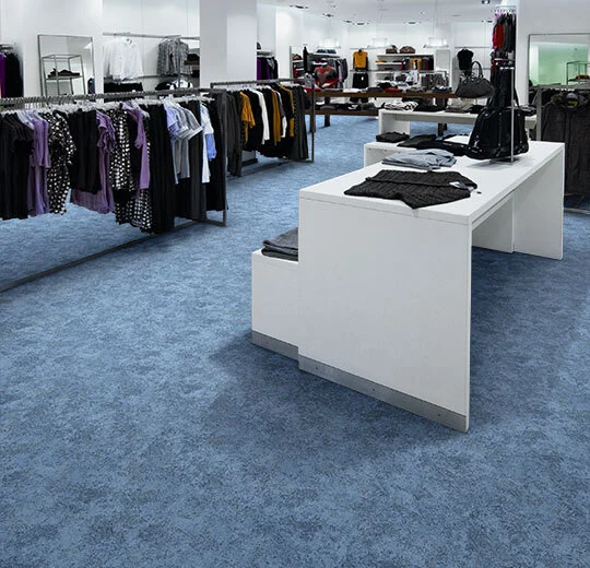 Forbo Flotex Flocked Flooring - S290001-T590001 Calgary Sky