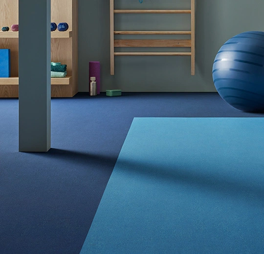 Forbo Flotex Flocked Flooring - S482011-T382011 Penang Sapphire