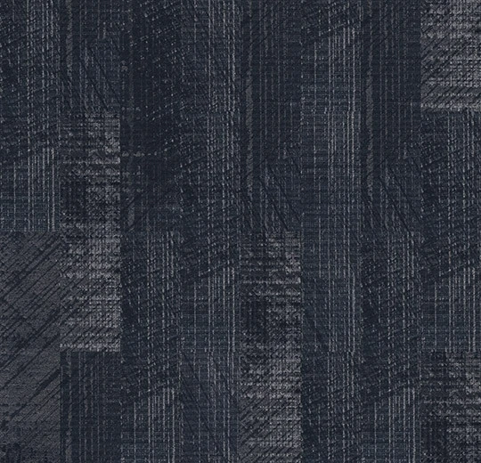 Forbo Flotex Flooring Refract Planks - 137001 Refract Obsidian