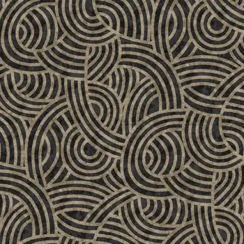 Forbo Flotex Hospitality Statement - 262101 Mandala Black Jack
