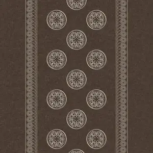 Forbo Hospitality Geometric - 251304 Chantilly Border Coco