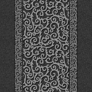 Forbo Hospitality Geometric - 252307 Trianon Border Ferrum