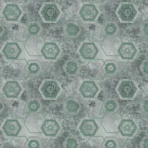 Forbo Hospitality Geometric - 255103 Enigma Large Green