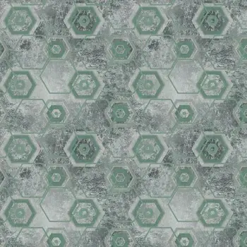 Forbo Hospitality Geometric - 255103 Enigma Large Green