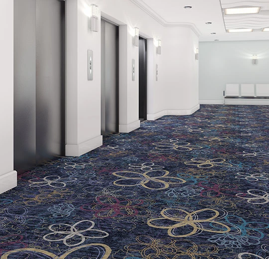 Forbo Hospitality Leisure Floral - 241001 Bloom Navy