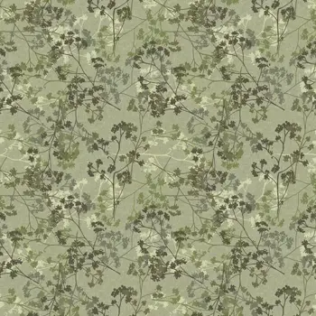 Forbo Hospitality Leisure Floral - 254102 Elderflower Pistachio