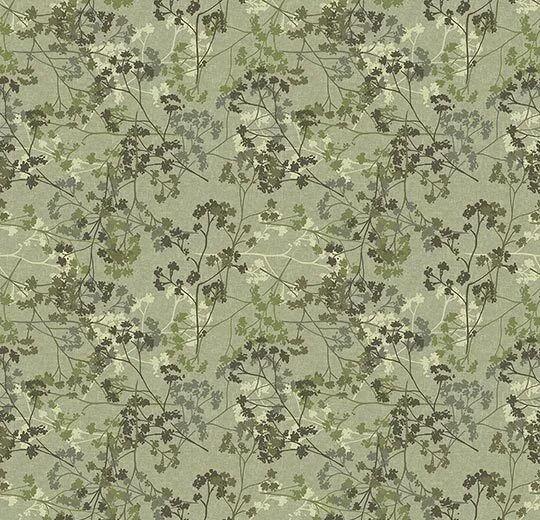 Forbo Hospitality Leisure Floral - 254102 Elderflower Pistachio