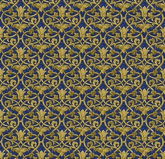 Forbo Hospitality Leisure Floral - 256005 Versailles Sapphire