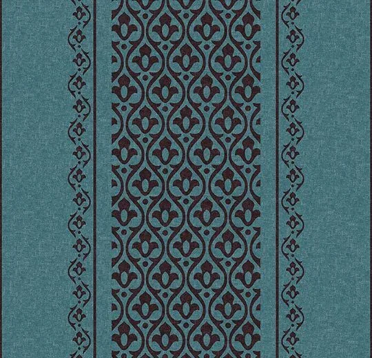 Forbo Hospitality Leisure Geometric - 250203 Marquis Border Basilic