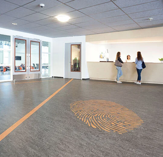 Forbo Marmoleum Acoustic Linoleum Decibel - 304835 Graphite