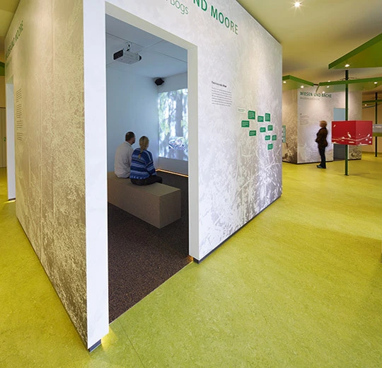 Forbo Marmoleum Acoustic Linoleum Decibel - 322435 Chartreuse