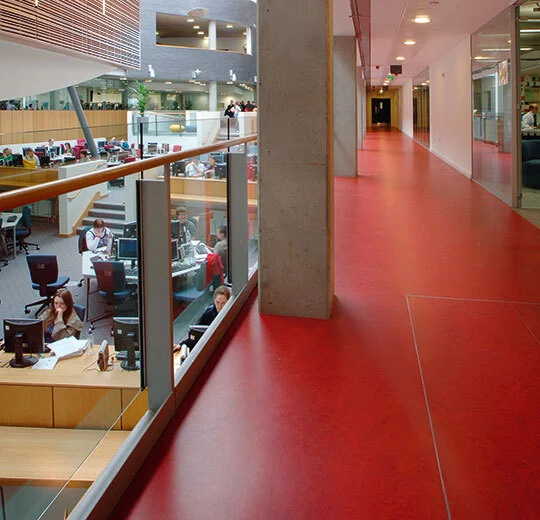 Forbo Marmoleum Decibel On Order - 313135 Scarlet