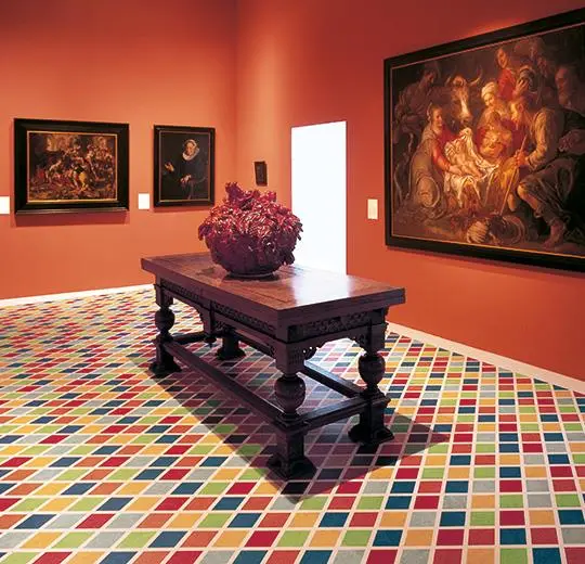 Forbo Marmoleum Designing Mendini - 18012 Harlekino Forte