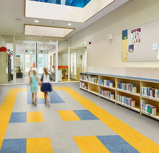 Forbo Marmoleum MCT Tile - MCT 3251 Lemon Zest