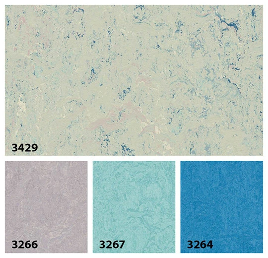 Forbo Marmoleum Marbled Splash - 3429 Bluemoon